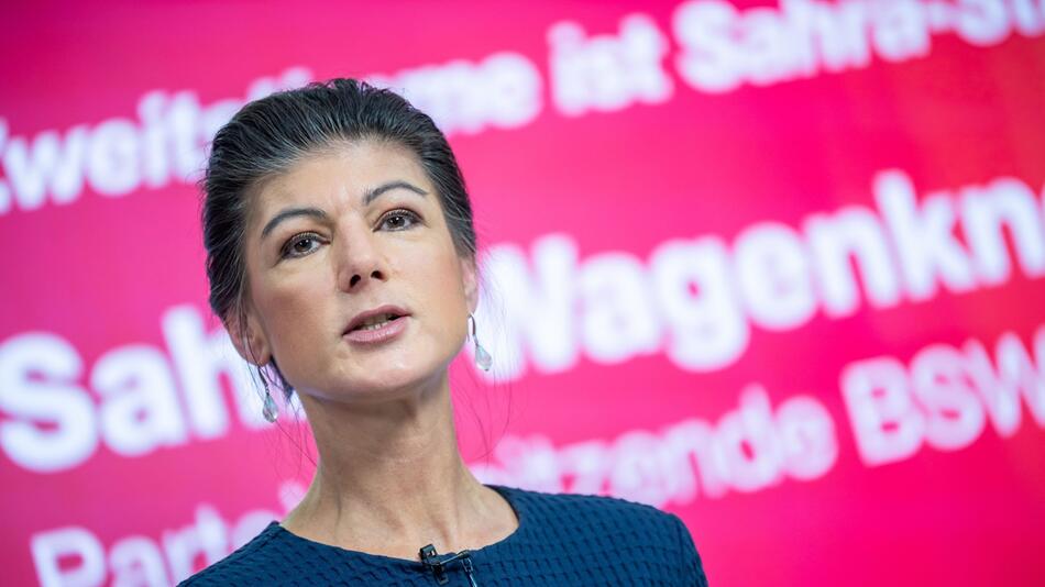 Bündnis Sahra Wagenknecht Kampagnenvorstellung