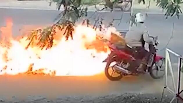 Motorradfahrer