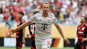 Harry Kane jubelt nach einem seiner Treffer gegen Flamengo