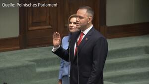 Polens neuer Präsident: Karol Nawrocki legt Amtseid ab