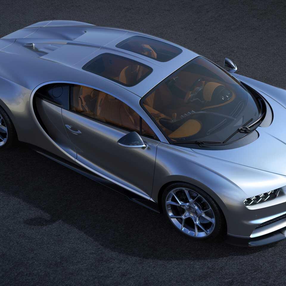 Sky View Bugatti Chiron künftig auch mit zweigeteiltem Glasdach ...