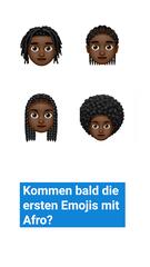 Kommen bald die ersten Emojis mit Afro?