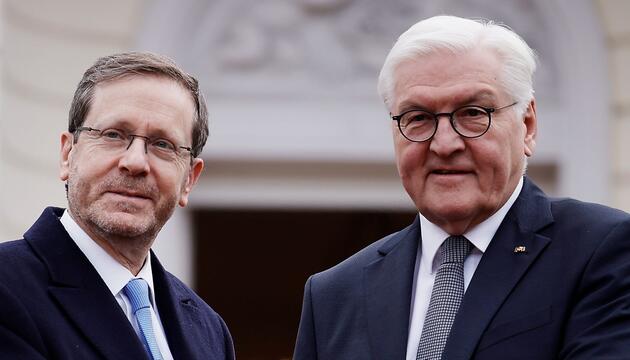 Bundespräsident Steinmeier und Israels Präsident Herzog