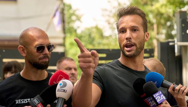 Anklage gegen Tate-Brüder wegen Vergewaltigung