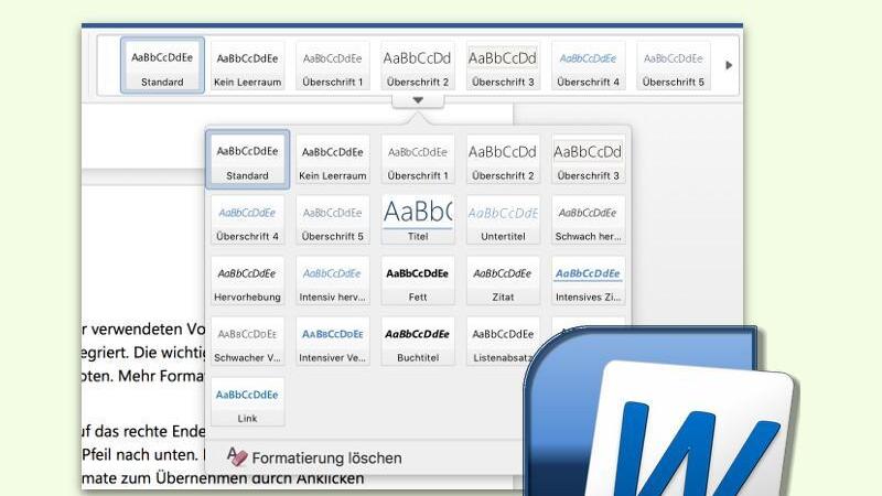 Format-Vorlagen in Word