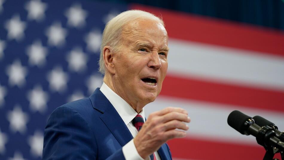 Wahlkampf in den USA - US-Präsident Biden