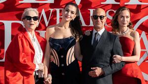 Meryl Streep, Anne Hathaway, Stanley Tucci und Emily Blunt (v.l.) haben am Rande der "Der Teufel ...