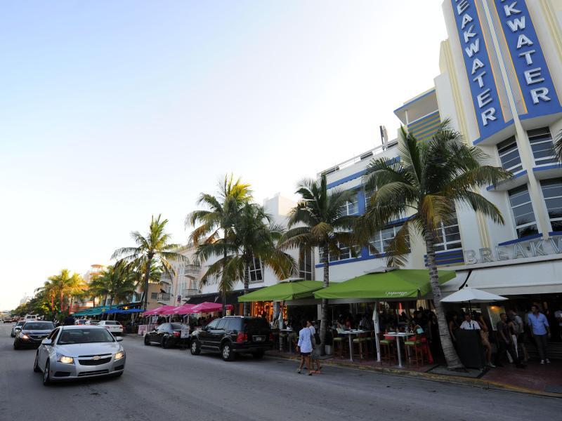 Der Ocean Drive in Miami Beach