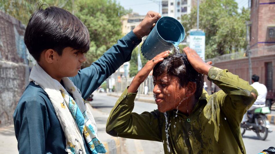 Hitzewelle in Pakistan