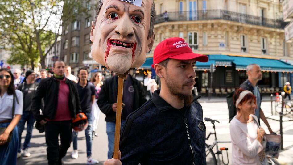 Coronavirus - Proteste in Frankreich