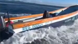 Boot mit Vollgas unterwegs: Fischer nickt am Steuer ein