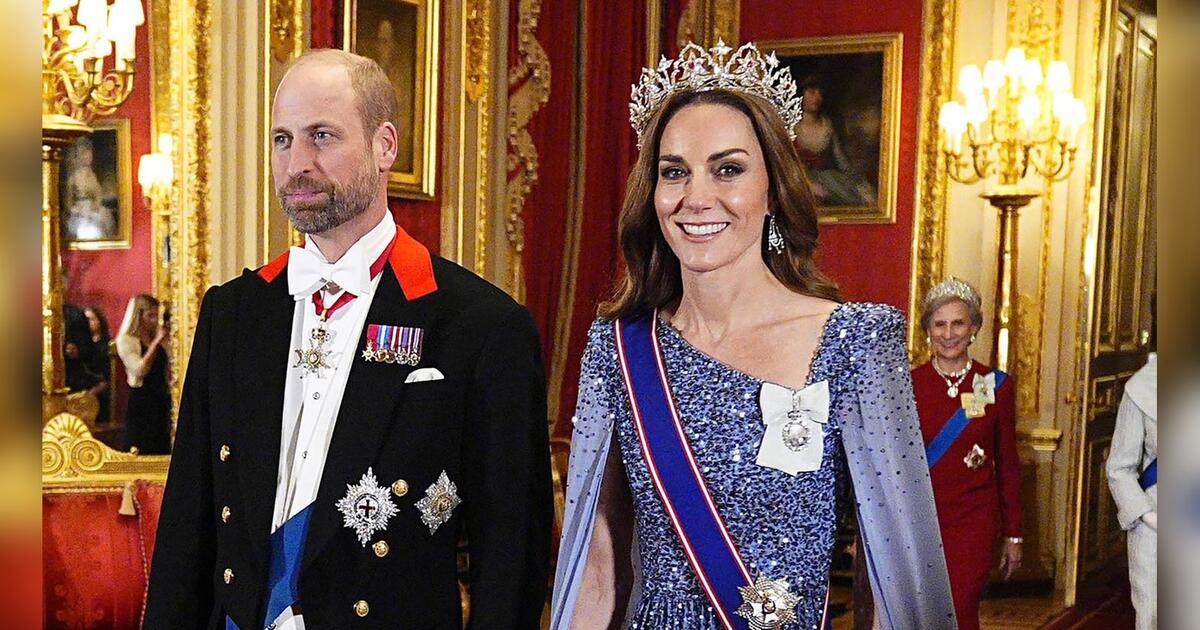 Kate Middleton sorprende con nuevo look durante visita estatal del presidente alemán a Reino Unido