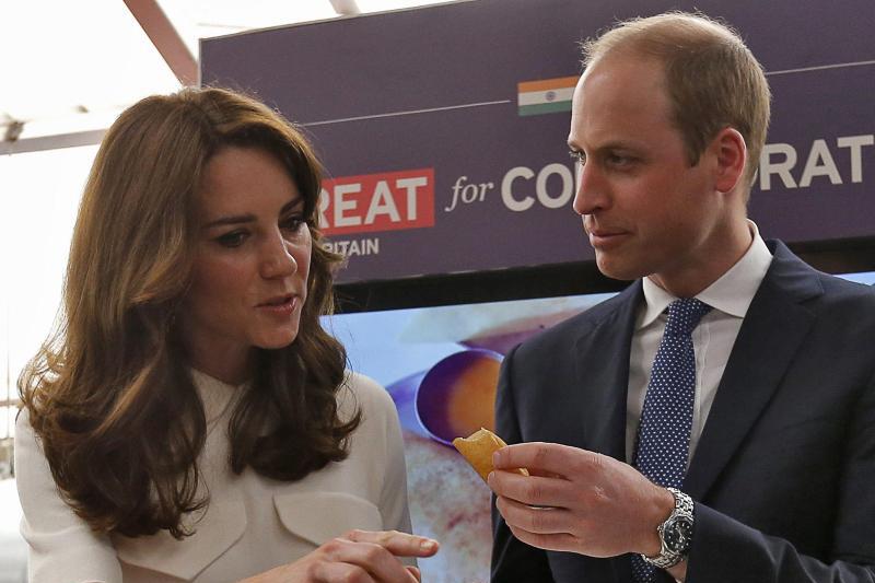 Prinz William und Kate in Indien