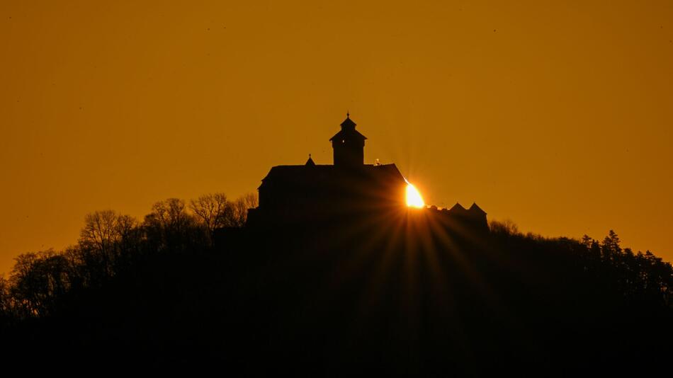 Sonnenaufgang in Thüringen