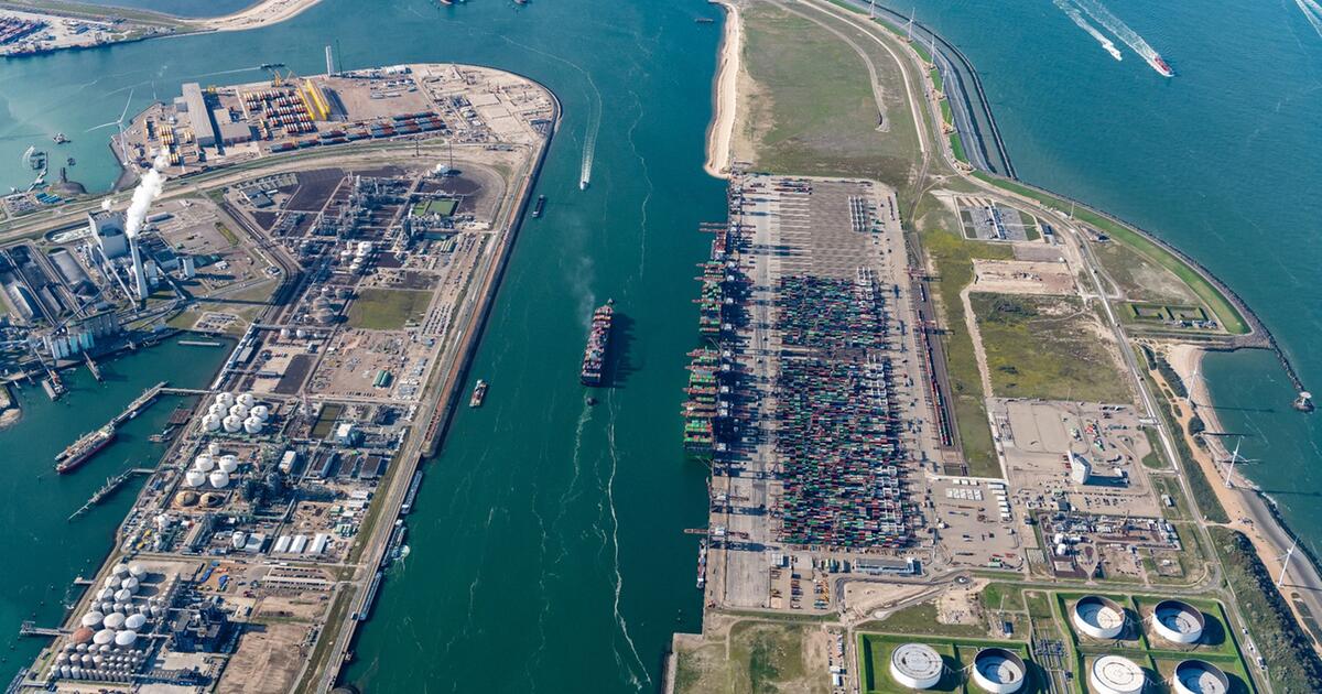 Start aanleg van het waterstofnetwerk in de haven van Rotterdam