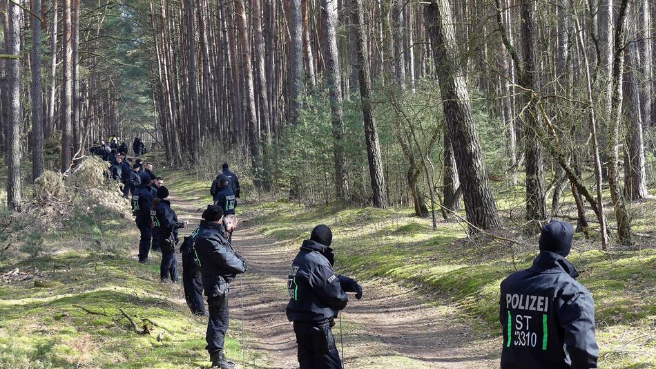 Vermisstenfall "Inga" - Polizei durchsucht Gebiet erneut