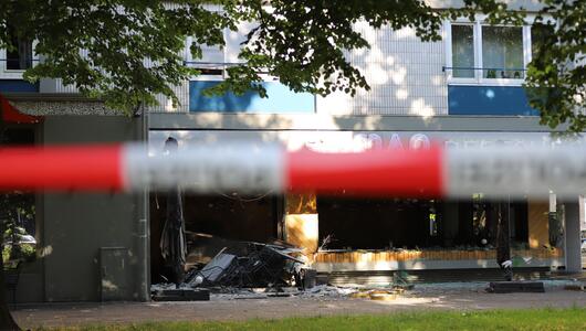 Explosion vor Kölner Restaurant