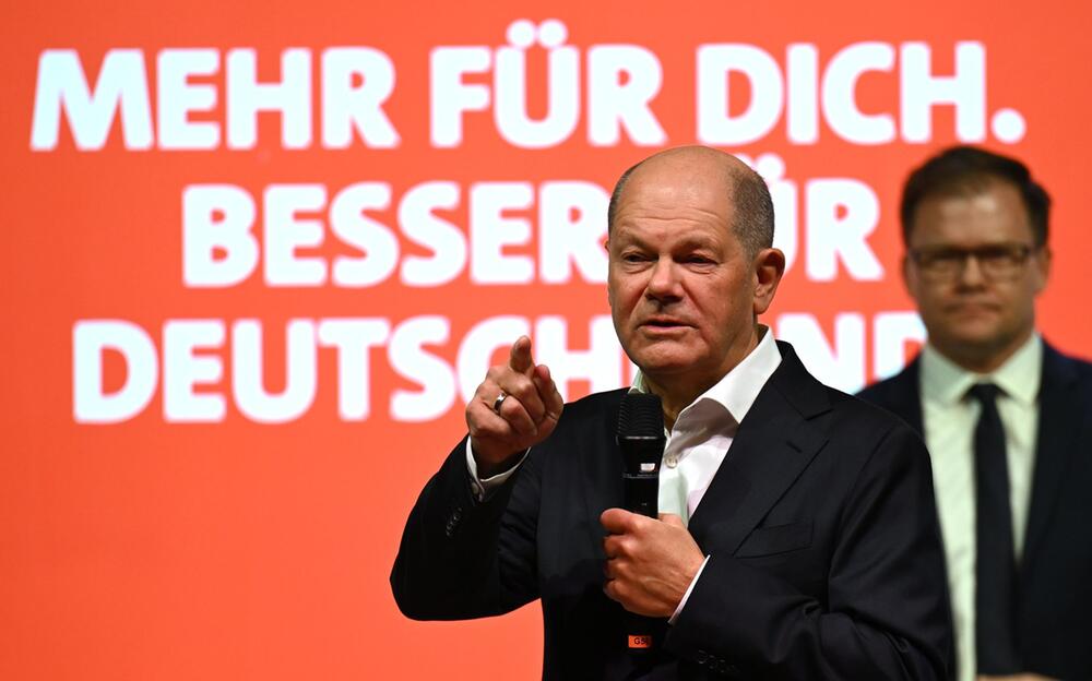 Wahlkampf SPD - Erfurt