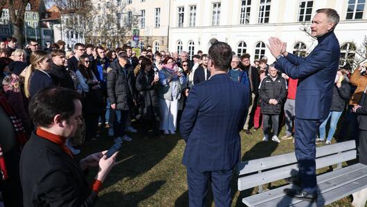 Wahlkampf FDP - Bamberg