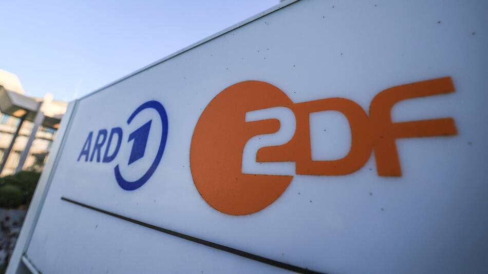 Firmenschild ARD und ZDF