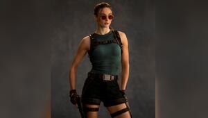 Sophie Turner in ihrer neuen Rolle als Videospiel-Kultfigur Lara Croft.