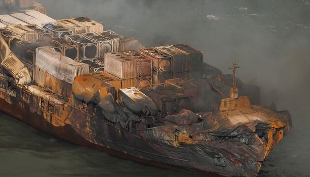 Frachtschiff MV Solong