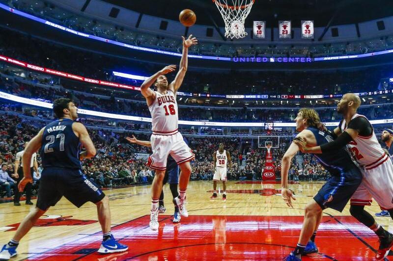 Basketball-Action in der NBA
