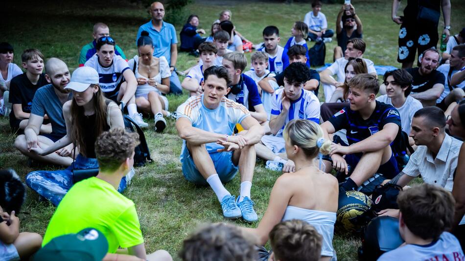 Herthas Fabian Reese lädt Fans in Park ein