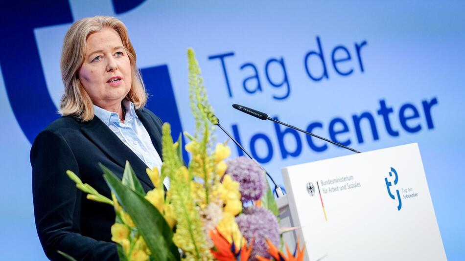 Bärbel Bas beim Tag der Jobcenter