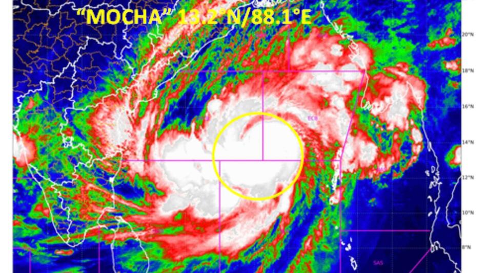 Vor Sturm "Mocha" in Bangladesch und Myanmar
