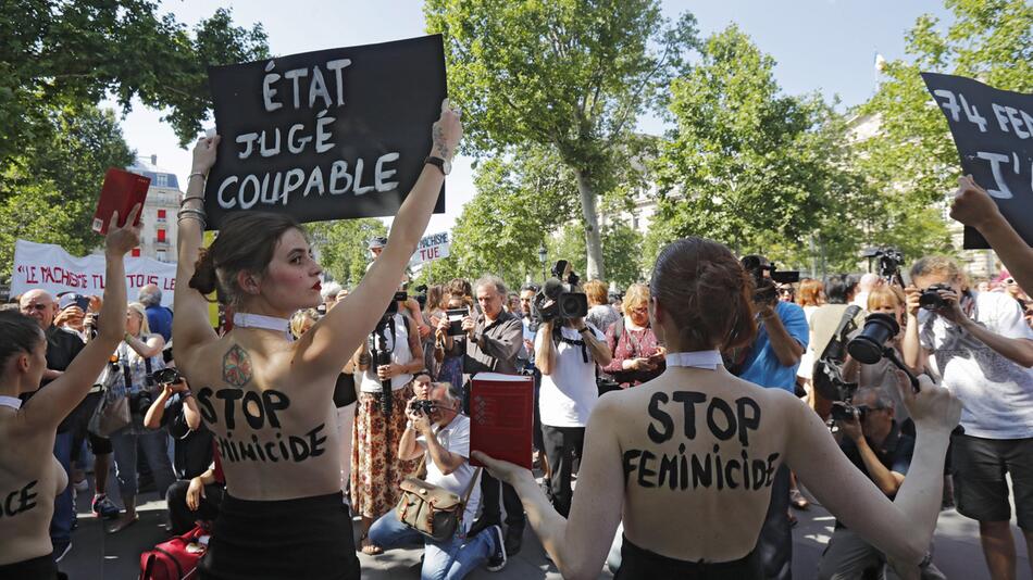Femen-Protest in Frankreich