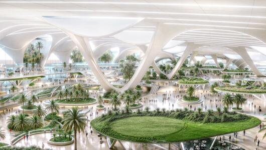 Noch größer als Saudi-Arabien: Dubai will den größten Flughafen der Welt bauen