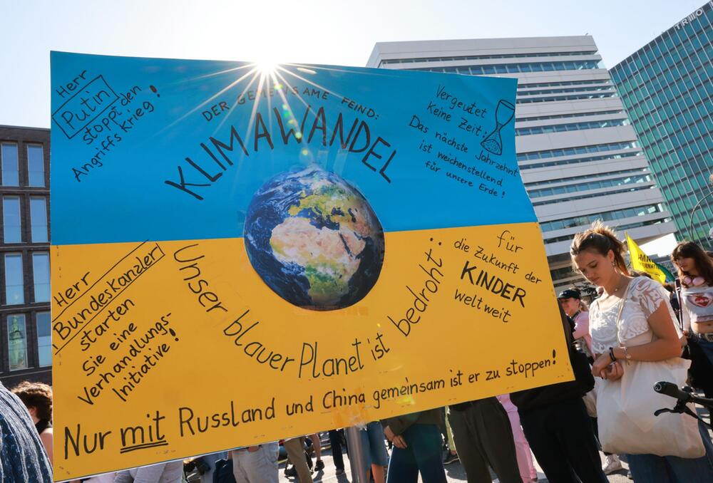 Aufruf zum Klimastreik von Fridays for Future - Hamburg