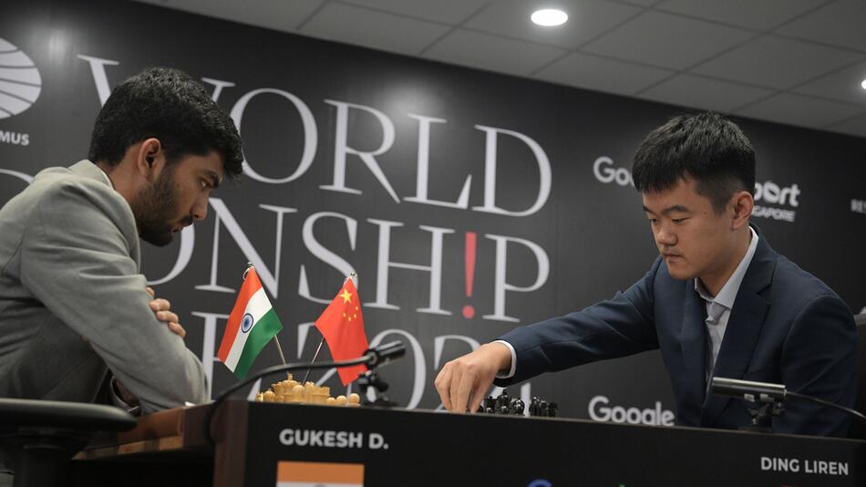 Schach-WM in Singapur - Liren - Gukesh