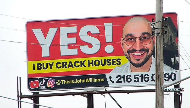 „Ich kaufe Crack-Häuser“: Umstrittene Werbetafeln in Ohio sorgen für Aufregung