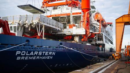 Zwei Millionen Meilen auf dem Meer: Party für "Polarstern"
