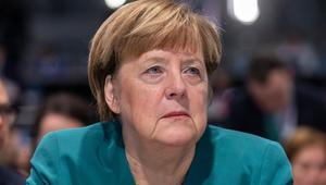 Angela Merkel Anfang des Jahres in Stuttgart.