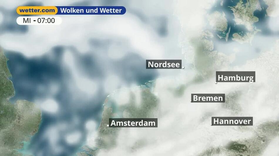 "Nordsee: Dein Wetter für Deine Region!"