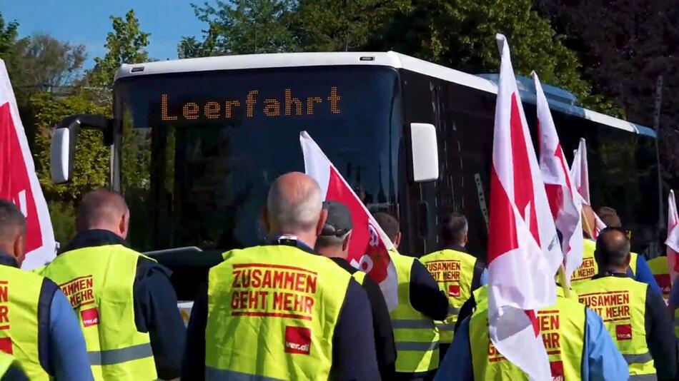Ärger im Nahverkehr: Verdi ruft erneut zum Warnstreik in Teilen Niedersachsens auf