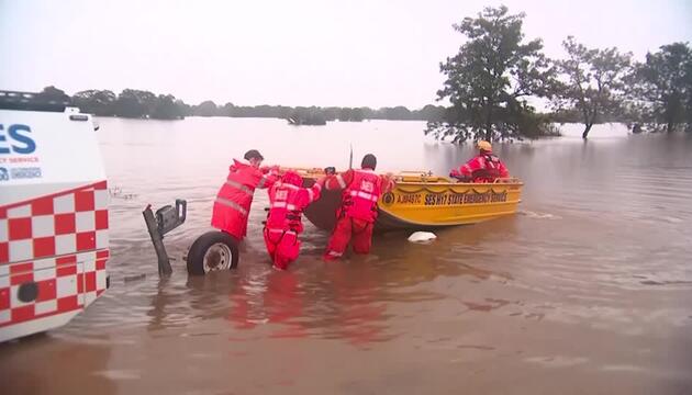 Massives Hochwasser im Südosten Australiens