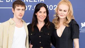 "Babygirl"-Star Nicole Kidman mit ihrer Leinwand-Affäre Harris Dickinson und Regisseurin Halina ...