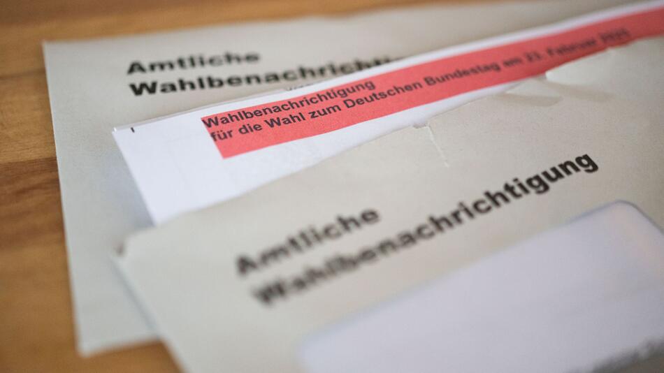 Bundestagswahl 2025 - Wahlbenachrichtigung