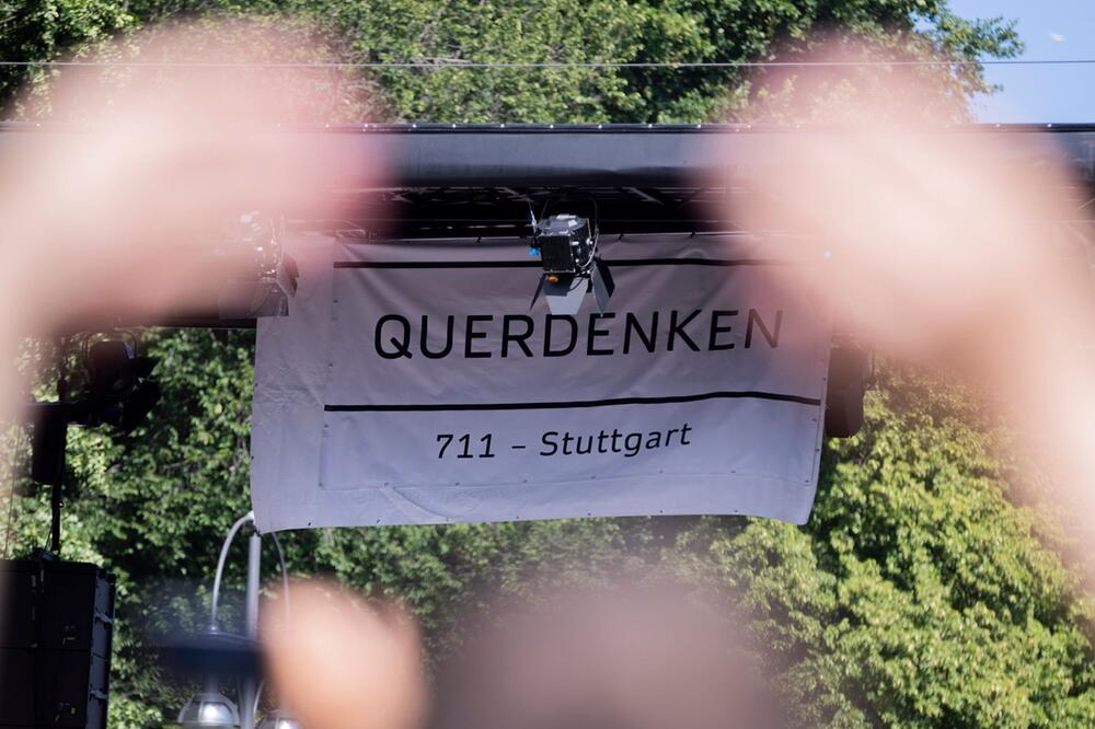 Demonstration gegen Corona-Maßnahmen in Berlin