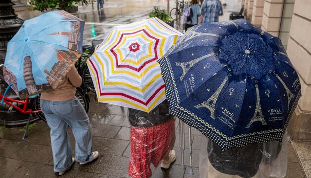 Regenwetter in Bayern