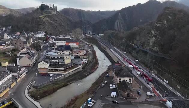 Palla nimmt Ahrtalbahn-Strecke wieder in Betrieb