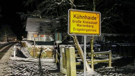 Örtchen im Erzgebirge meldet minus 27,8 Grad Celsius