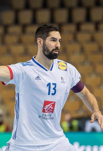 Handballprofi Nikola Karabatic aus Frankreich.