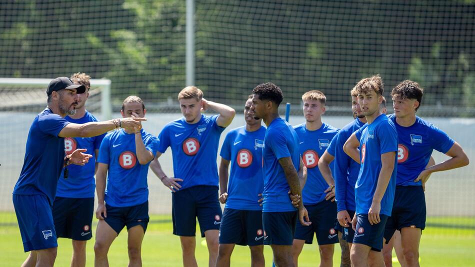 Erstes Teamtraining von Hertha BSC zum Saisonstart