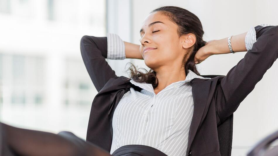 Pause im Büro