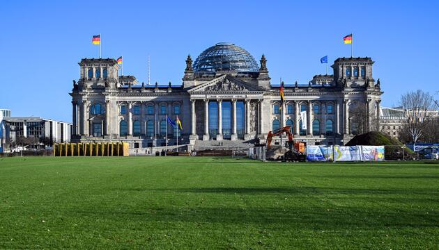 Stadtansicht Berlin - Reichstag
